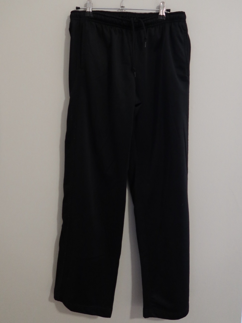 Women's Black Drawstring Track Joggers